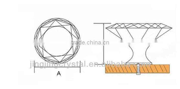 Amber Glass Ball Ornaments for drawer knob