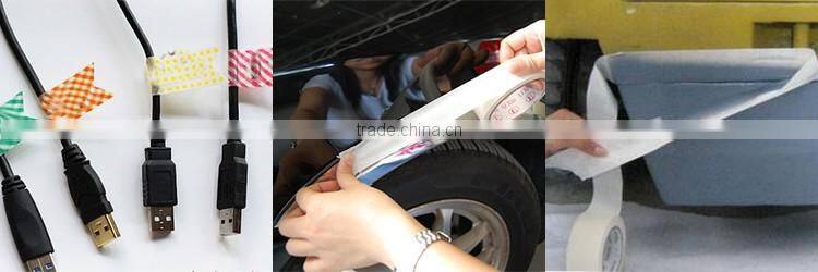 Wide-used crepe paper tape for masking