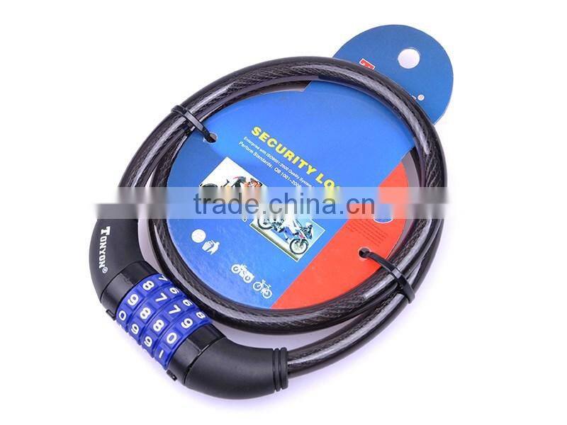 Anti Theft Cheap Bicycle Lock Password Bike 4 Code Lock Combination Bike