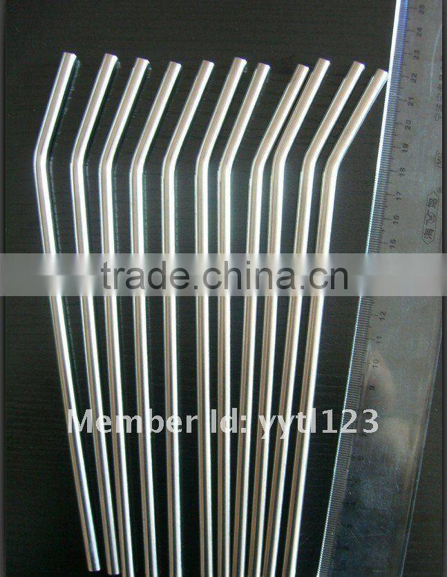 Novelty style stainless steel drinking straw