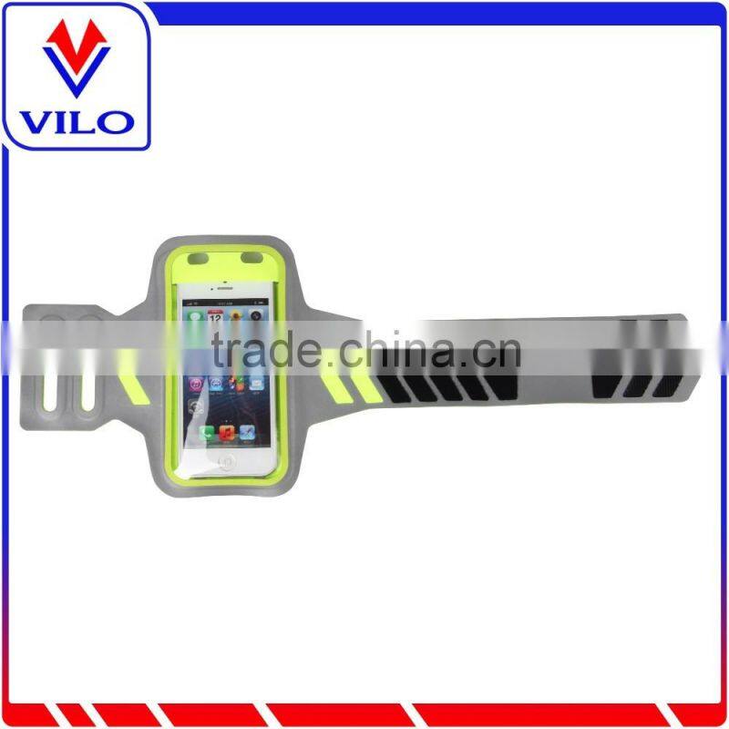 New Arrival Reflective Lycra Running Armband Case For iPhone 6