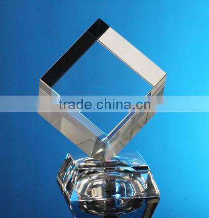 customized cheap high quality K9 crystal cube