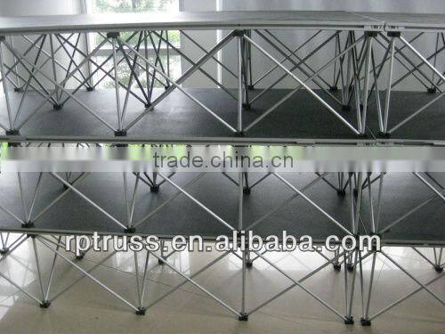 Energy saving full color HD LED video display screen RP folding acrylic event stages