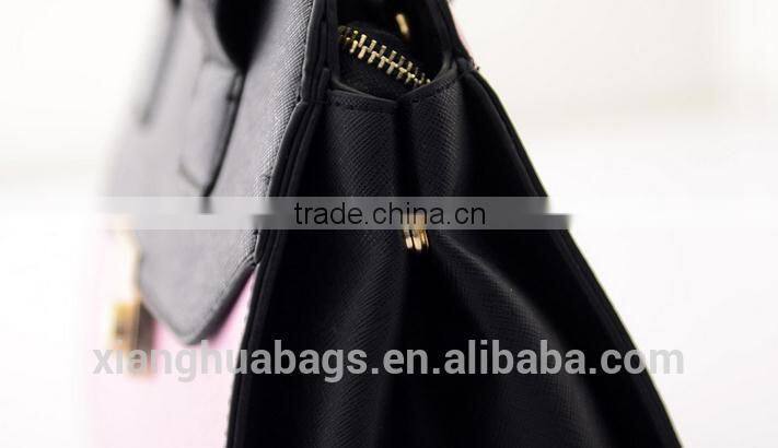 New PU leather hand bags for woman from china factory