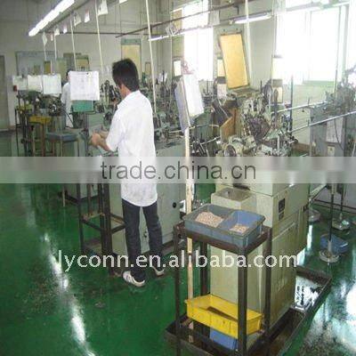 power contact pin for soldering gold plated