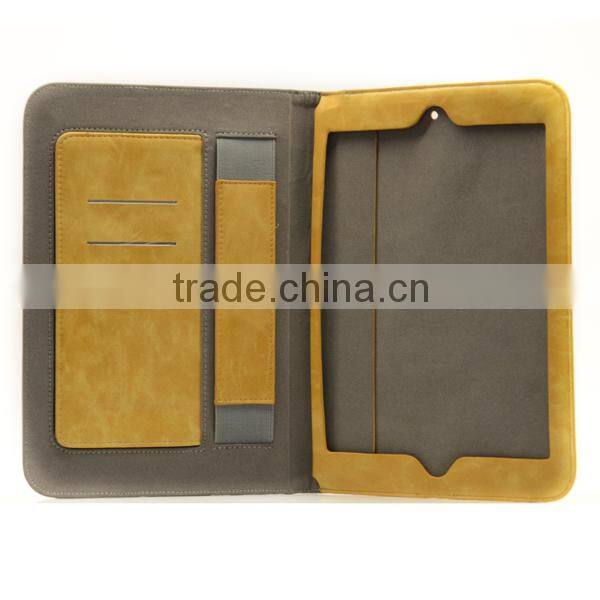 PU leather cases for iPad mini 2/3/4, tablets pc cases