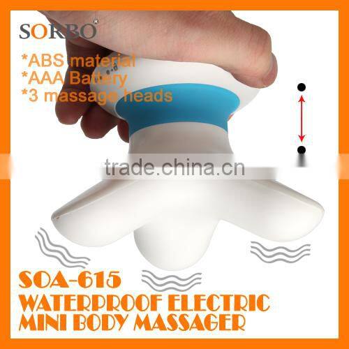 Useful Personal Neck massager with 3xAA batteries or USB cable