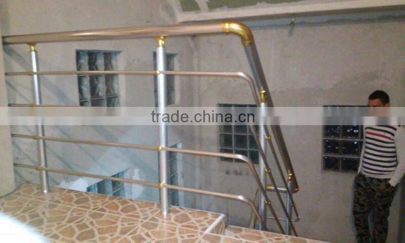 aluminum exterior handrail lowes/stainless steel removable handrail/building materials