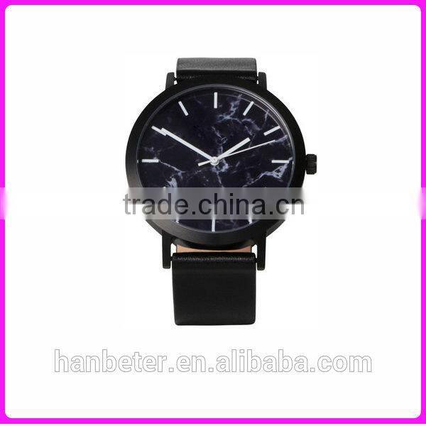 Marble dial watch with good quality batteries for popular designer girls watches