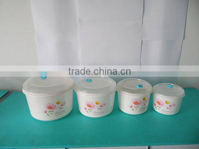 Microwave plastic bowl