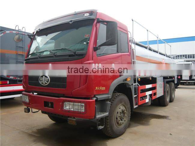 27000 Litres Liters FAW 6X4 fuel tank truck