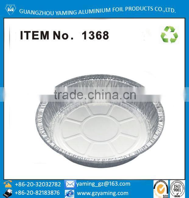 medium size 8 inch take out aluminum foil pizza pan with paper lid