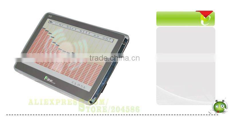 7 inch gps navigation for car Windows CE 6.0 128M RAM 4GB ROM with FM,Bluetooth AV-IN function