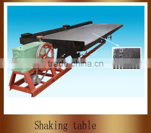 2014 new energy-saving gold shaking table separator machine