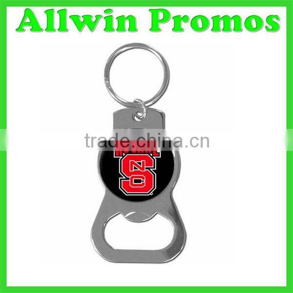 Customized metal dirp gum bottle opener keychain