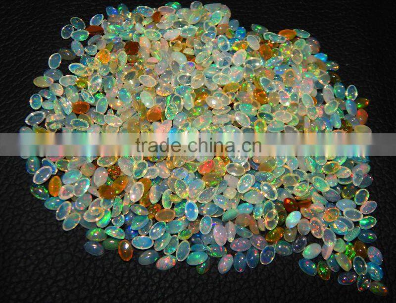 Natural ethiopian Opal Elotrinic Fire opal 3x5 MM Oval