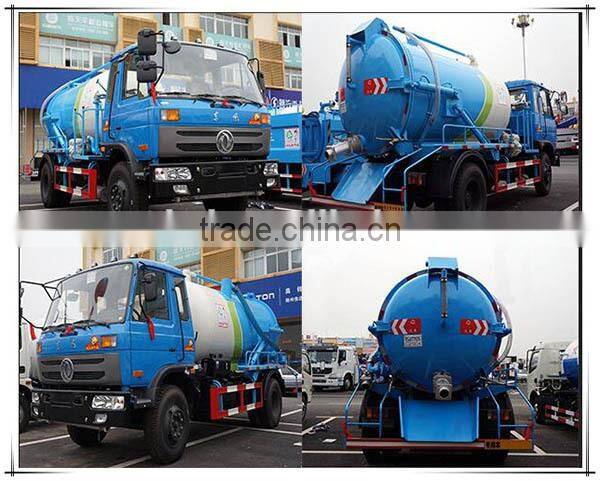 Hot! Euro3 Sewage cleaning tanker truck for sale