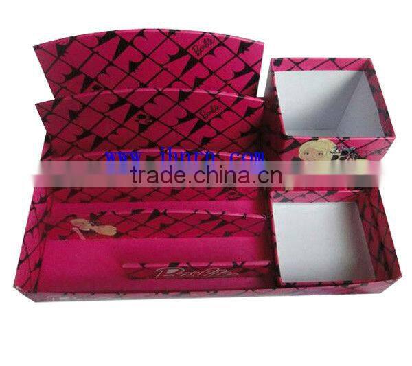 printed christmas gift box with card