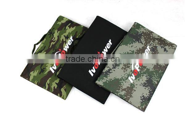 15W OEM foldable solar phone charger , solar battery charger