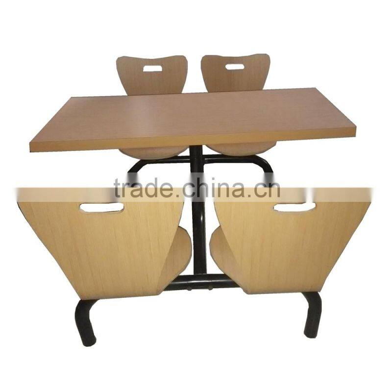 QVB JIANDE TONGDA High quality Cheap school Cafeteria Furniture Fastfood Restaurant Tables