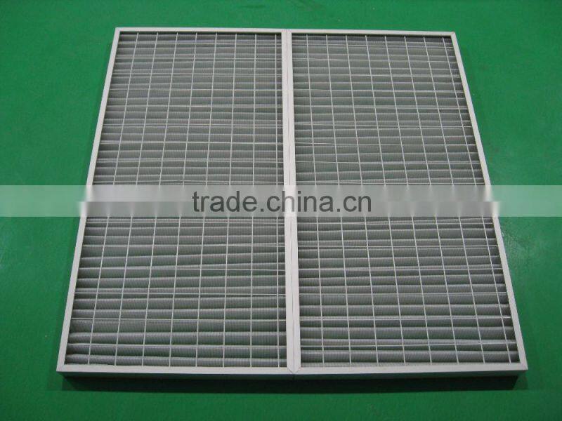 Pleated panel air filter Primary Efficiency Filter for central air-condition