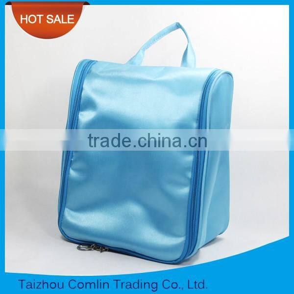 Easy Take Satin Travel Cosmetic Bag for Ladies