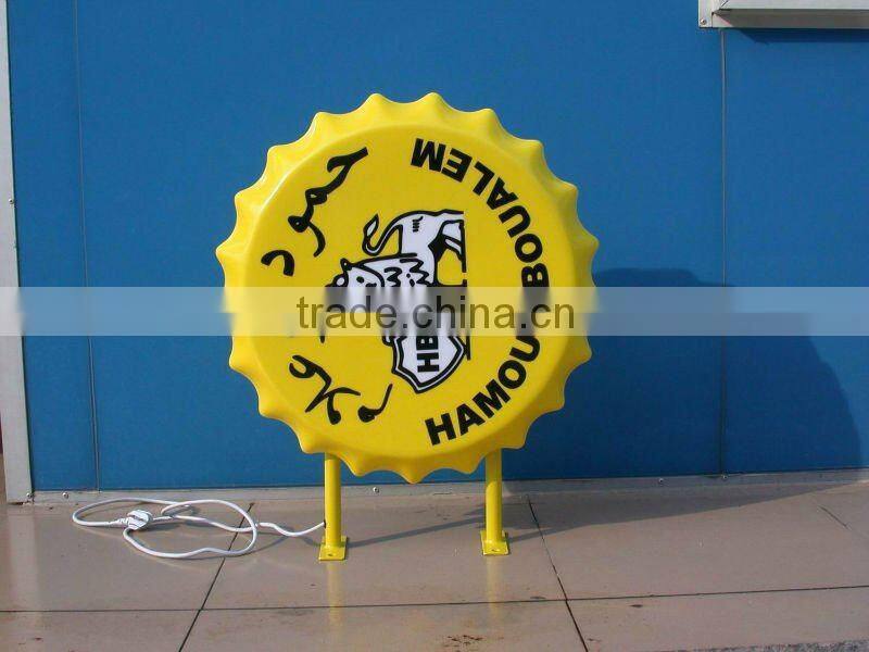 Hot sell: acrylic moulding light box signs