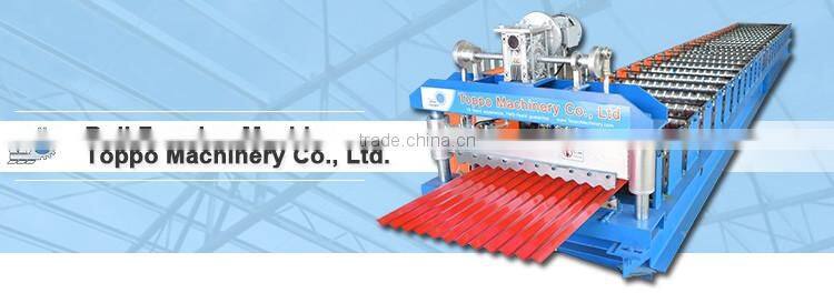 Professional Construction double roof sheet equipment