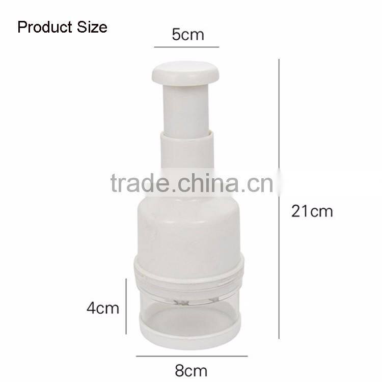 Bottle-shaped Magic Plastic Manual Onion Chopper