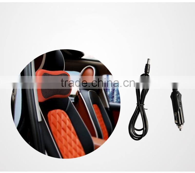 travel neck messager electric pillow case car seat and home electric massage pillow cushion