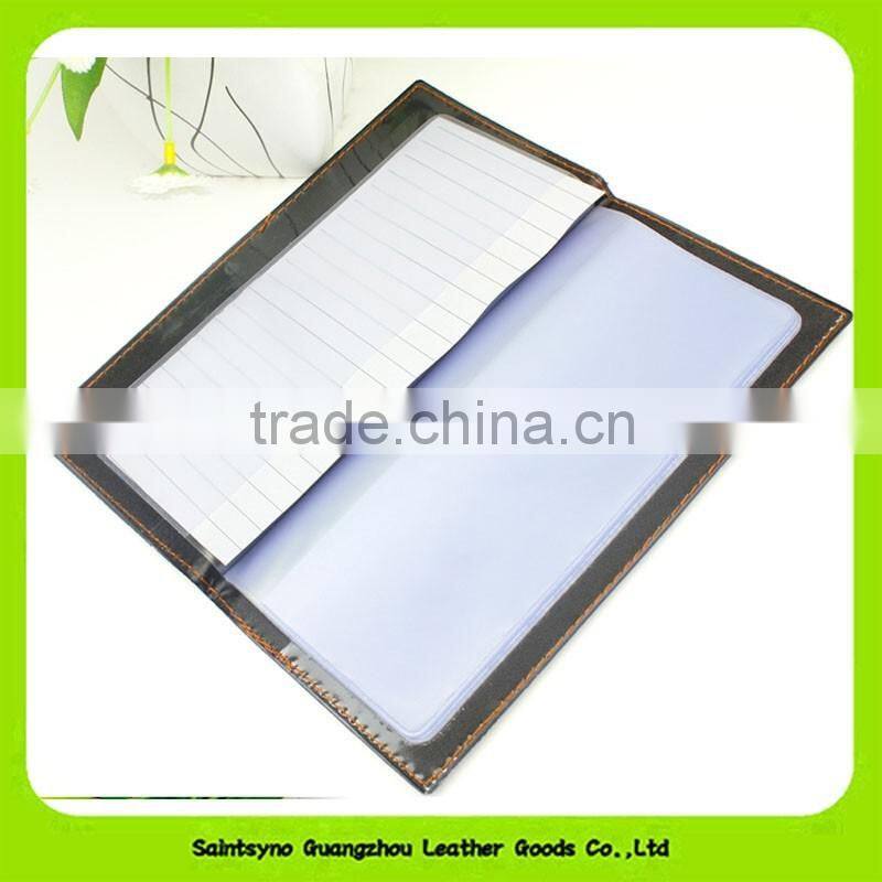 Restaurant leather check holder 16043