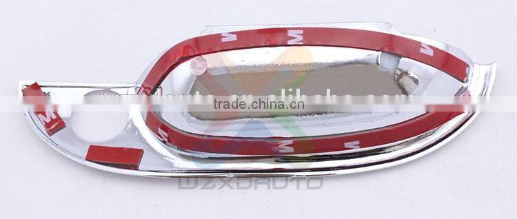 SET BIG ABS CHROME DOOR HANDLE BOWL INSERTS COVER DOOR HANDLE BOWL FOR RIO 2004