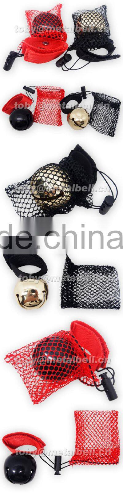 Wrist bell with colorful painted bear bells hanging on