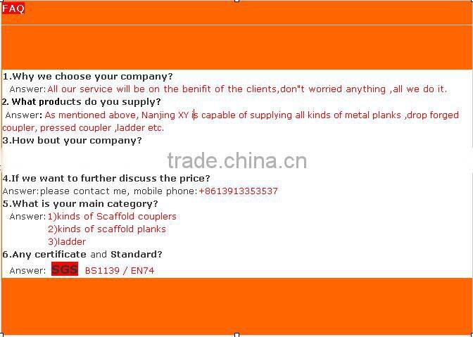 scaffold right angle coupler