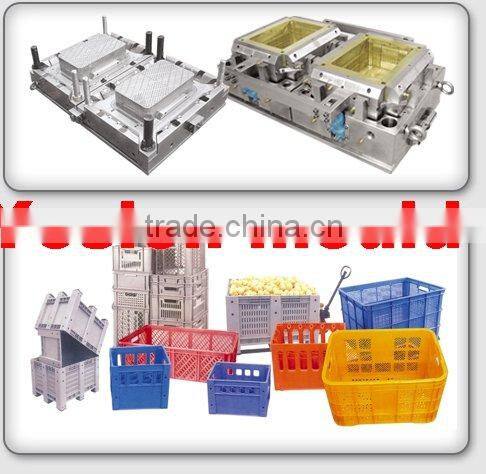 plastic injection crate mould