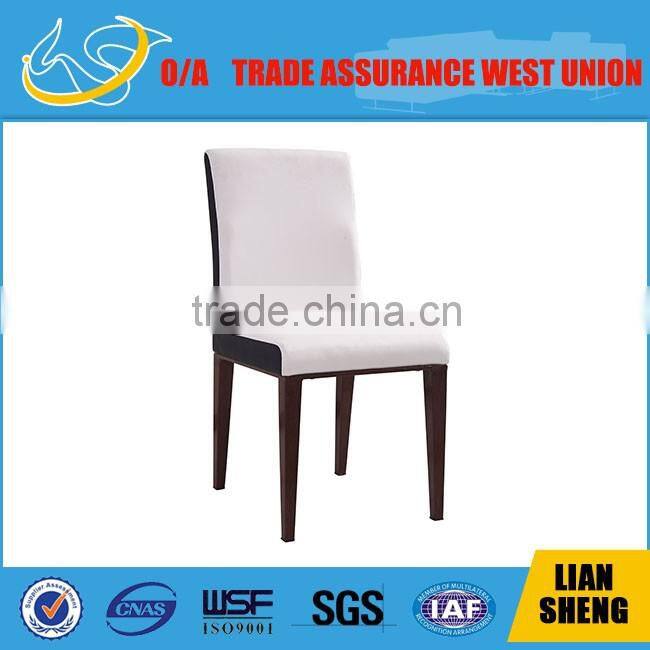2016 newest dinning chair with PU upholstered back and seat without arms DCW9012#