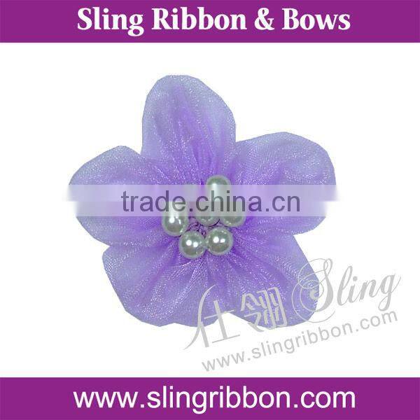 High Quality Factory Wholesale Organza Ribbon Bow