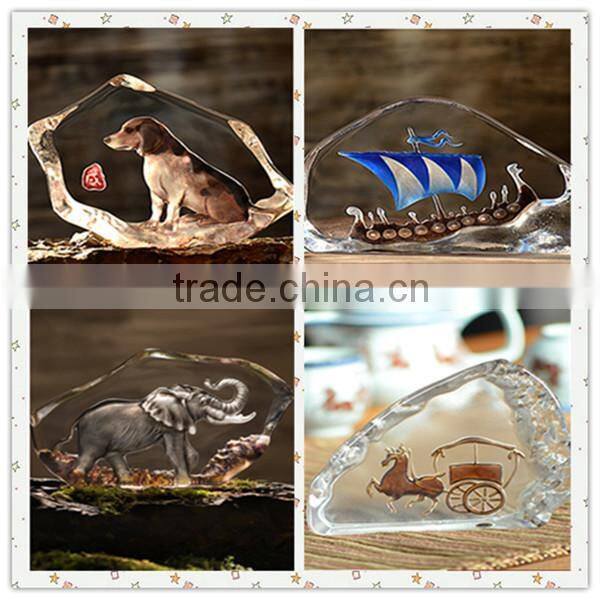 2015 home decoration in many styles crystal press bottle