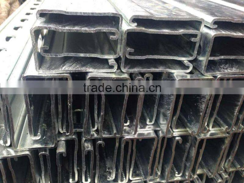 U Channel Size 30*30*3.0;40*40*4.0 /electric galvanised