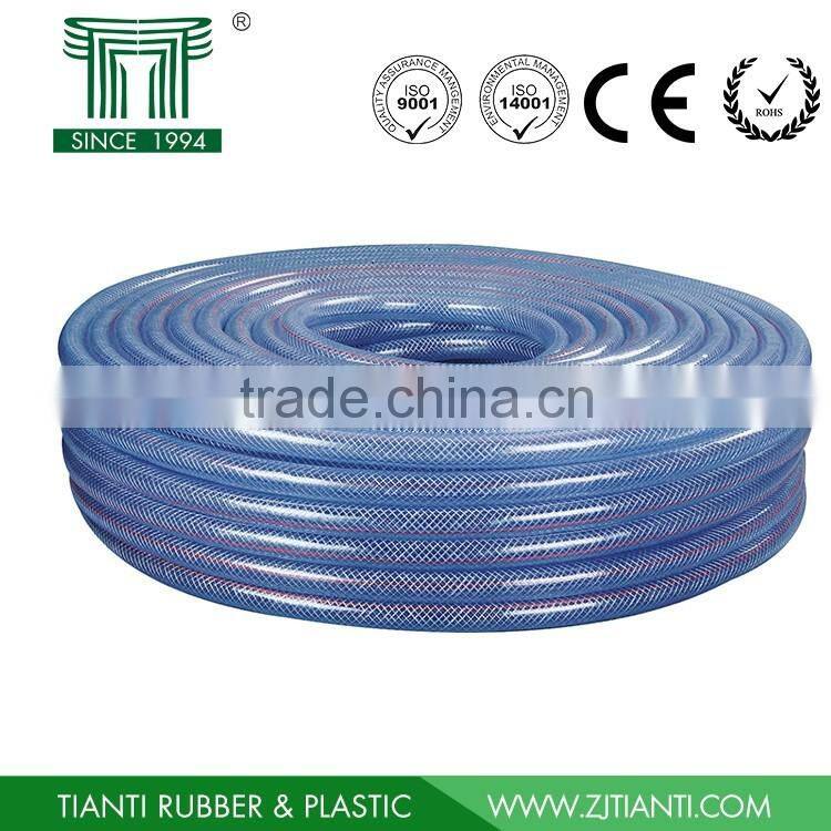 PVC Tube Braided Reinforced Water Hose , Garden Hose