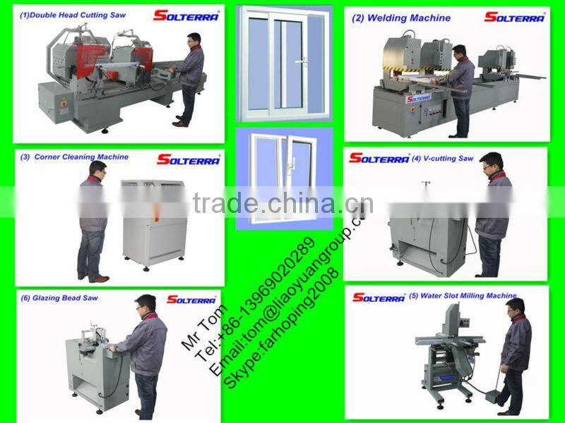 pvc door and windows machine
