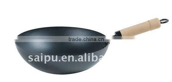 carbon steel non-stick wok