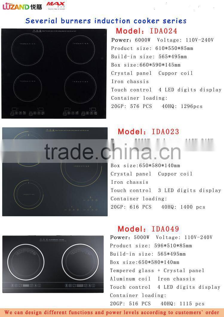 kitchen appliances 4 burners multifunction ceramic cookers