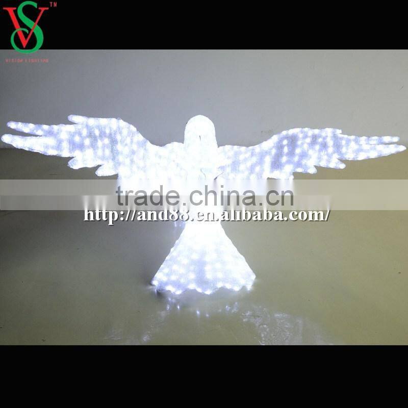Christmas Eagle Sculpture Lights