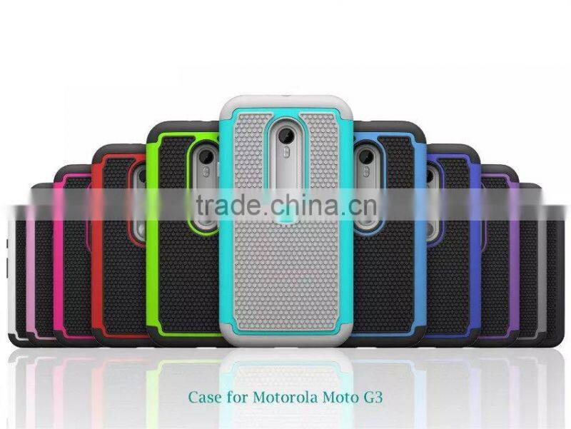 Football Pattern OEM ODM ROHS Mobile Phone Case Cover Back for Moto G3