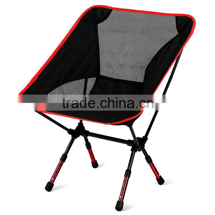 Outdoor Portable picnic folding chair with adjustable legs