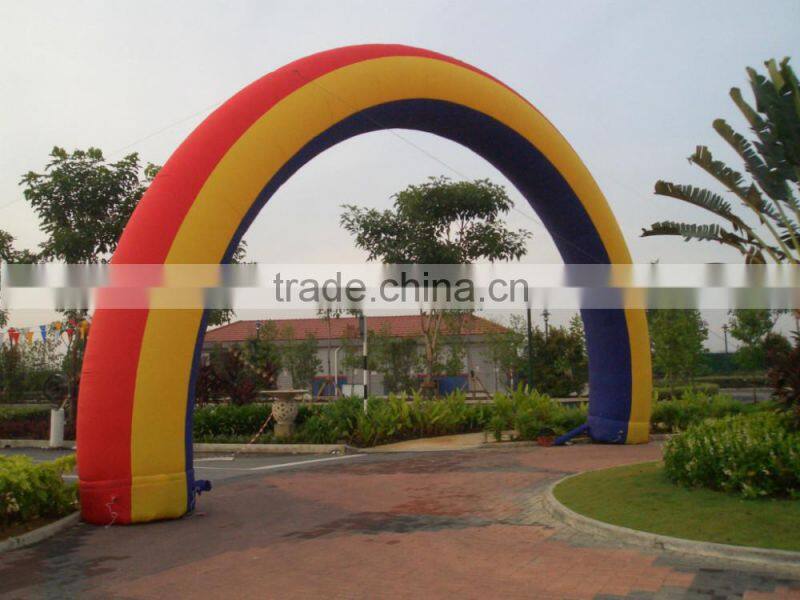 inflatable unive arch /inflatable line arch/pvc material arch