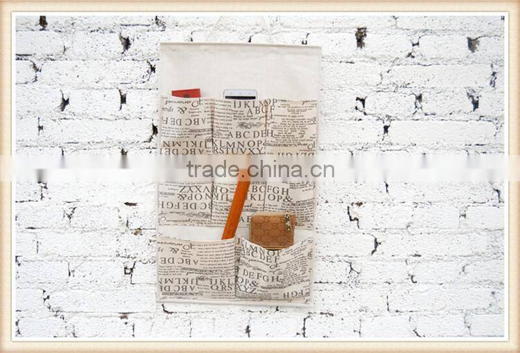 Letter style storage bag toiletry hanging bag