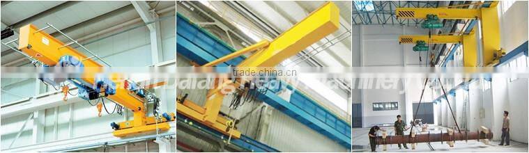 @@0.5-5T Wall Mounted Jib Crane and Wall Traveling Jib Crane, 180/270/360 Degree Swing Jib Crane with Electric Hoist