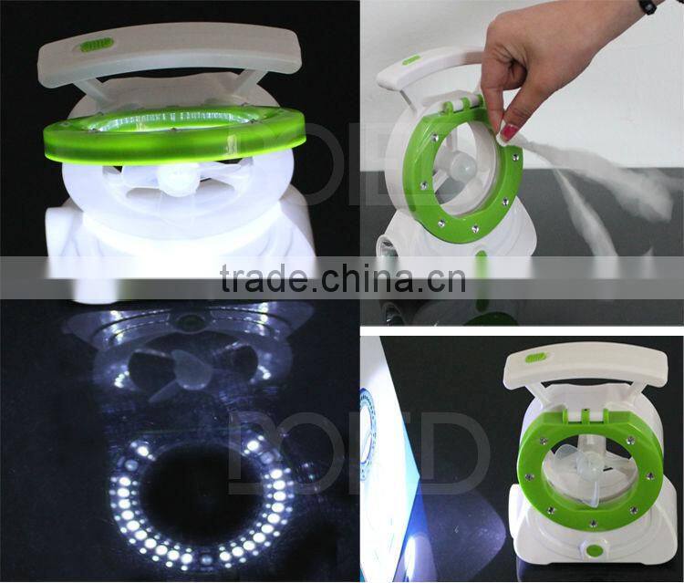 hot sale rechargeable emegecny fan with light